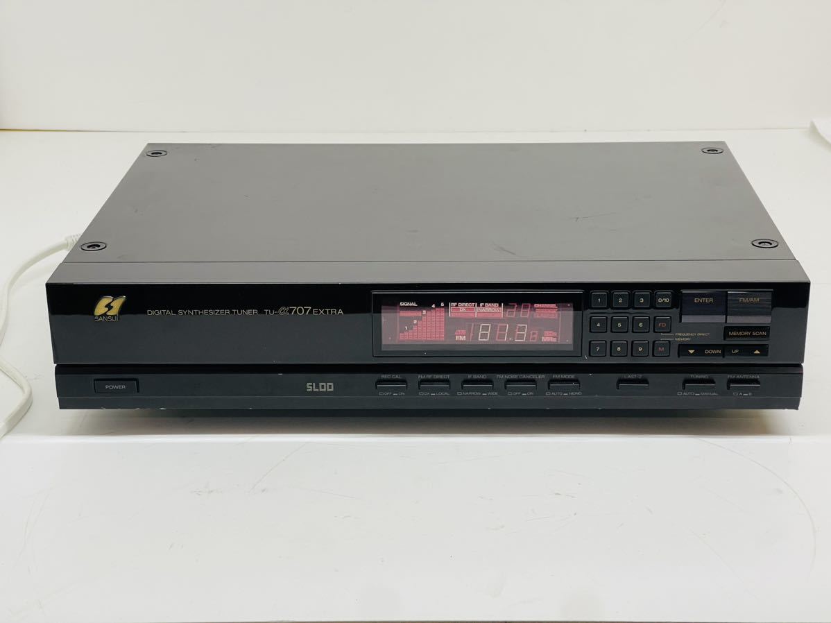 現品 Sansui サンスイ TU-707 FM AMチューナー paradise.edu.pe
