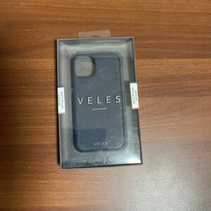 未使用・未開封！グルマンディーズ VELES iPhone11 Pro(5.8インチ)対応レザーケース(サフィアーノ) ネイビー VLS-18NV