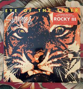 Survivor 1982 US Press FZ-38062 LP Eye Of The Tiger .. サバイバー
