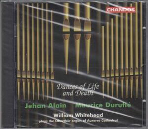 [CD/Chandos]J,アラン(1911-1940):3つの舞曲&アリア&デュリュフレ:アランの名に基づく前奏曲とフーガOp.7他/W.ホワイトヘッド(org)