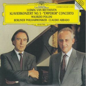 [CD/Dg]ベートーヴェン:ピアノ協奏曲第5番変ホ長調Op.73/M.ポリーニ(p)&C.アバド&ベルリン・フィルハーモニー管弦楽団 1993