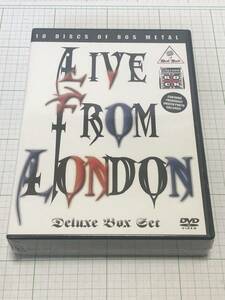 10枚組DVD（未開封）　ライヴ・フロム・ロンドン　80sメタルBOX 通販完全限定500セット