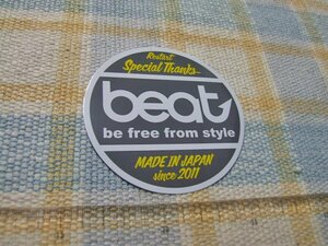 Beat/ビート/ハンドメイドジグ/２０２３/ステッカー/シール/ ※ ヤフーショッピングストア/レア物商会・健美堂でも大量出品中!