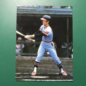 1979年　カルビー　プロ野球カード　79年　7月14位　阪急　福本　【管767】