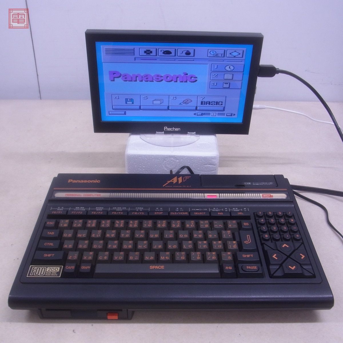 Panasonic MSX2 FS-A1F 本体 パナソニック 動作不良 ジャンク パーツ