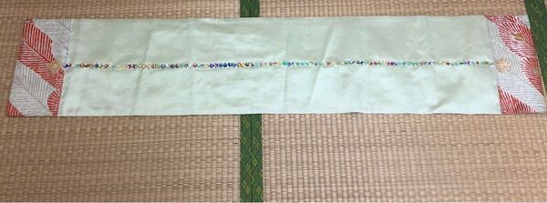 テーブルランナー 150×31㎝ 1枚。ハンドメイド1点ものです。
