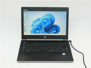 最新Win11Pro/カメラ内蔵/中古/13.3型/ノートPC/爆速SSD256GB/8GB/7世代i5/HP　ProBook 430 G5　MSoffice2021ProPlus搭載　