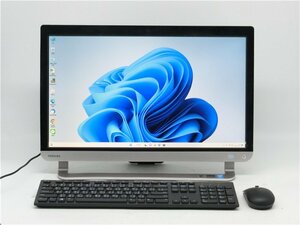 最新OS Win11/WEBカメラ/中古/爆速SSD512/8GB/フルHD21型一体型/4世代i7/TOSHIBA　D71/TBMB　MSoffice2021搭載　送料無料