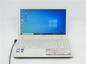 中古/15型/ノートPC/Win10/爆速SSD256GB/8GB/2世代i3/TOSHIBA　B452/25F　新品無線マウス　MS office搭載　HDMI USB3.0