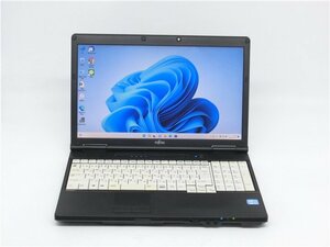 中古/15.6型ノートPC/Win11/爆速新品SSD256/4GB/3世代i5/FMV　A572/FW 新品無線マウス 　動作良品　HDMI/USB3.0　MS office搭載