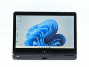 カメラ内蔵/15.6型ワイド液晶一体型/中古/WIN11/爆速SSD256GB/NEC HF150/A　Celeron3205U MSoffice2021ProPlus搭載/送料無料