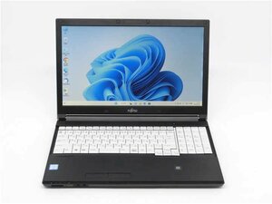 中古/15型ノートPC/Win11/新品SSD256/8GB/6世代i3/FMV　A746/N 新品無線マウス MS office2021搭載　HDMI USB3.0　テンキー