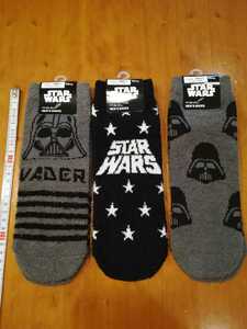 STAR WARS Звездные войны спортивные туфли длина носки 3 пар комплект 26cm
