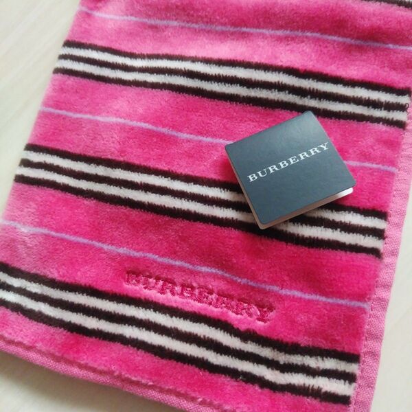 新品未使用 BURBERRY タオルハンカチ