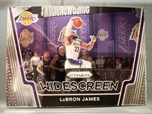 激レア インサート Widescreen 20 Panini Prizm LeBron James レブロン ジェームズ NBA Lakers レイカーズ バスケ MVP All-star 優勝_画像1