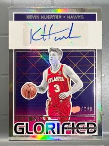 HOT/249 Folied Auto 21-22 Panini Recon Kevin Huerter ケビン・ハーター NBA 直筆 サイン Hawks Kings キングス バスケ 大活躍