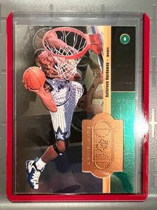 美品初期最高級版 Green パラレル 98 Upper Deck SPX Anfernee Hardaway ペニー・ハーダウェイ NBA Suns Panini バスケ All-star Insert