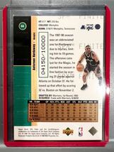 美品初期最高級版 Green パラレル 98 Upper Deck SPX Anfernee Hardaway ペニー・ハーダウェイ NBA Suns Panini バスケ All-star Insert_画像2