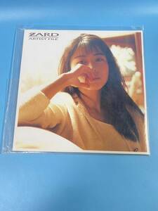 中古美品　書籍『パンフレット』ZARD ARTIST FILE 【坂井泉水】KFJ747