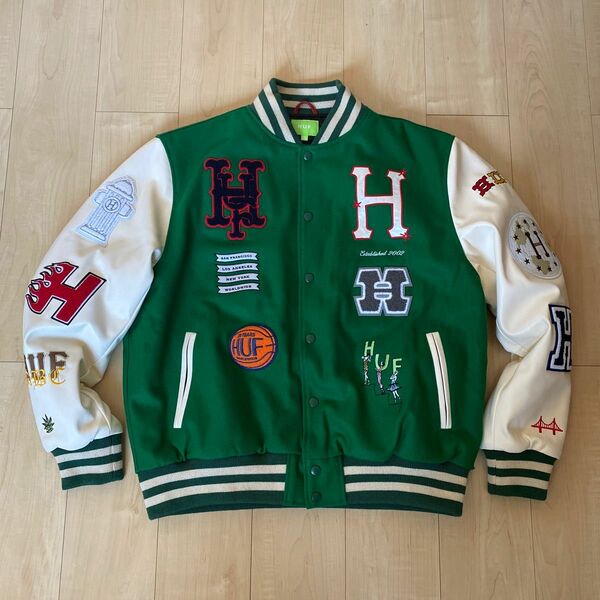 HUF 20 YEAR CLASSIC H VARSITY JACKET SPECIAL EDITION