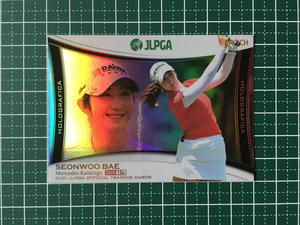 ★EPOCH 2021 JLPGA 日本女子プロゴルフ協会 #HG-13 ペ・ソンウ インサートカード「ホログラフィカ」キラ エポック★