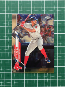 ★TOPPS CHROME MLB 2020 #137 XANDER BOGAERTS［BOSTON RED SOX］ベースカード 20★