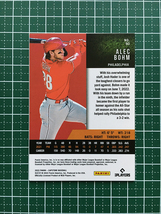 ★PANINI MLB 2022 CAPSTONE #90 ALEC BOHM［PHILADELPHIA PHILLIES］ベースカード「BASE」★_画像2