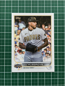 ★TOPPS MLB 2022 UPDATE #ASG-44 JOE MUSGROVE［SAN DIEGO PADRES］インサートカード「2022 MLB ALL-STAR GAME」★