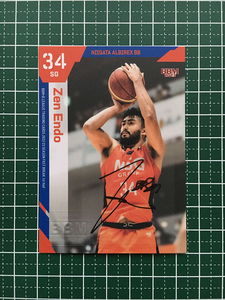 ★BBM B.LEAGUE 2022-23 FAST BREAK 1st HALF 遠藤善［新潟アルビレックスＢＢ］直筆サインカード auto 70枚限定「42/70」★