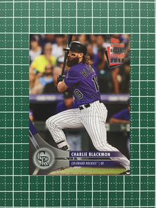 ★TOPPS 2018 MLB NATIONAL BASEBALL CARD DAY #20 CHARLIE BLACKMON［COLORADO ROCKIES］ベースカード「BASE」★