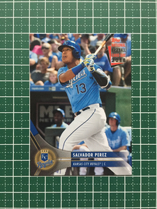 ★TOPPS 2018 MLB NATIONAL BASEBALL CARD DAY #7 SALVADOR PEREZ［KANSAS CITY ROYALS］ベースカード「BASE」★