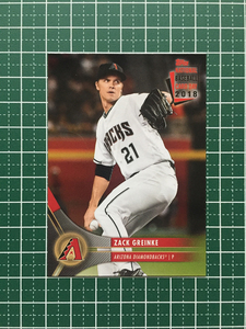 ★TOPPS 2018 MLB NATIONAL BASEBALL CARD DAY #16 ZACK GREINKE［ARIZONA DIAMONDBACKS］ベースカード「BASE」★