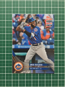 ★TOPPS 2018 MLB NATIONAL BASEBALL CARD DAY #24 AMED ROSARIO［NEW YORK METS］ベースカード「BASE」ルーキー「RC」★