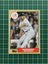 ★TOPPS MLB 2022 UPDATE #87TBU-42 MARIANO RIVERA［NEW YORK YANKEES］インサートカード「1987 TOPPS BASEBALL」★_画像1