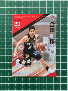 ★BBM Ｂリーグ 2021-22 FAST BREAK 1st HALF #056 合田怜［大阪エヴェッサ］レギュラーカード★