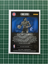 ★PANINI 2020-21 NBA ILLUSIONS #172 ISAIAH STEWART［DETROIT PISTONS］ベースカード「ROOKIES」ルーキー「RC」★_画像2