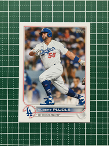 ★TOPPS MLB 2022 SERIES 1 #237 ALBERT PUJOLS［LOS ANGELES DODGERS］ベースカード「BASE」★