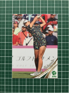 ★EPOCH 2020 JLPGA 日本女子プロゴルフ協会 オフィシャルトレーディングカード #52 ヌック・スカパン エポック 20★