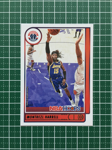 ★PANINI 2021-22 NBA HOOPS #196 MONTREZL HARRELL［WASHINGTON WIZARDS］ベースカード「BASE」★