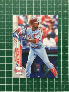 ★TOPPS MLB 2020 SERIES 2 #467 ANDREW MCCUTCHEN［PHILADELPHIA PHILLIES］ベースカード 20★