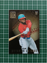 ★PANINI MLB 2022 CAPSTONE #129 BRYAN DE LA CRUZ［MIAMI MARLINS］ベースカード「LUXURY SUITE」ルーキー「RC」★_画像1