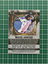 ★PANINI MLB 2018 DIAMOND KINGS #118 MIGUEL ANDUJAR［NEW YORK YANKEES］「SHORT PRINT」「BLACK & WHITE VARIATION」ルーキー「RC」★_画像2