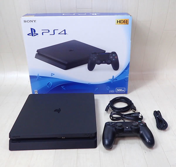 PlayStation®4 ジェット・ブラック 500GB CUH-2100A… 家庭用ゲーム本体 正規 中古