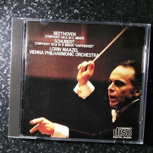 b（38DC 1）マゼール　ベートーヴェン　交響曲第5番　シューベルト　交響曲第8番　Maazel Beethoven Symphony No.5 Schubert No.8