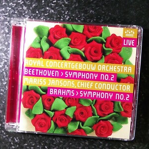 u【SACD Hybrid】ヤンソンス　ベートーヴェン　ブラームス　交響曲第2番　Jansons Beethoven Brahms Symphony No.2