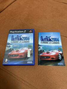 正規品　当時物　本物　SEGA PS2 OutRun2006 coast 2 coast 海外版 SEGA アウトラン2 セガ　希少　レア　廃番　フェラーリ　テスタロッサ他