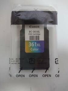 Canon キャノン BC-361XL 純正 カートリッジ 大容量(XL) 3色カラー 未使用 