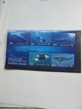 世界各国のクジラ（一部イルカ））を描いた切手10リーフ　3/3_画像8