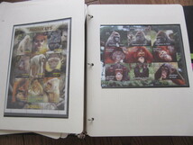 VOSTOK POSTAGE　世界各国の　ゴリラ、チンパンジーなど類人猿を描いた切手 STAMP ALBUM　41 _画像8
