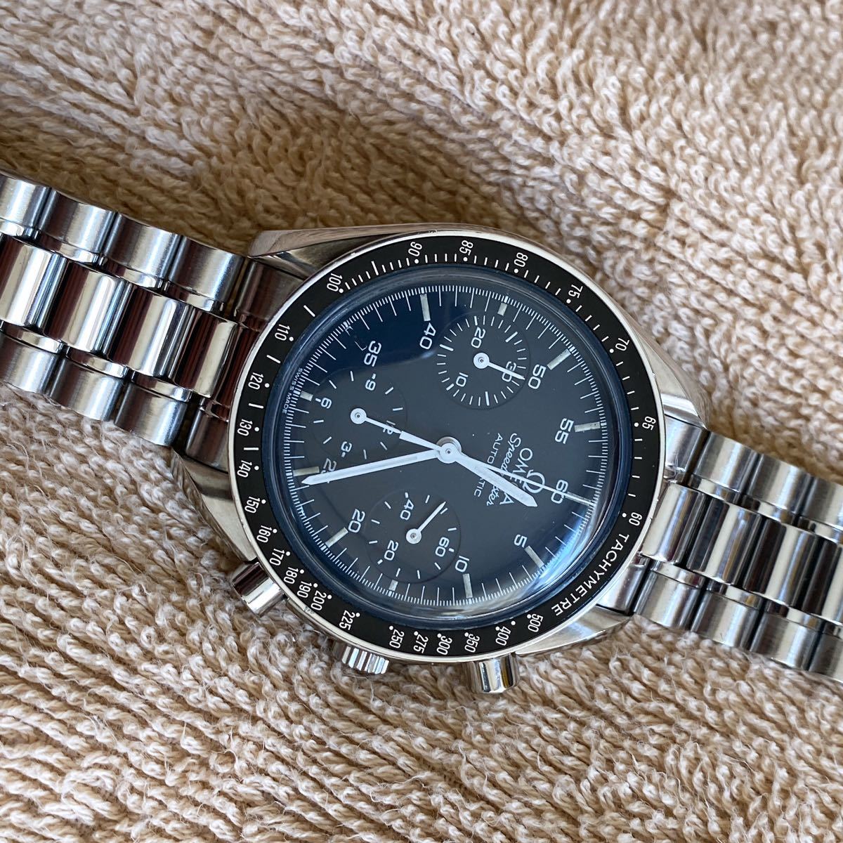 OMEGA】オメガ スピードマスター クロノグラフ 3510.50 自動巻き ...